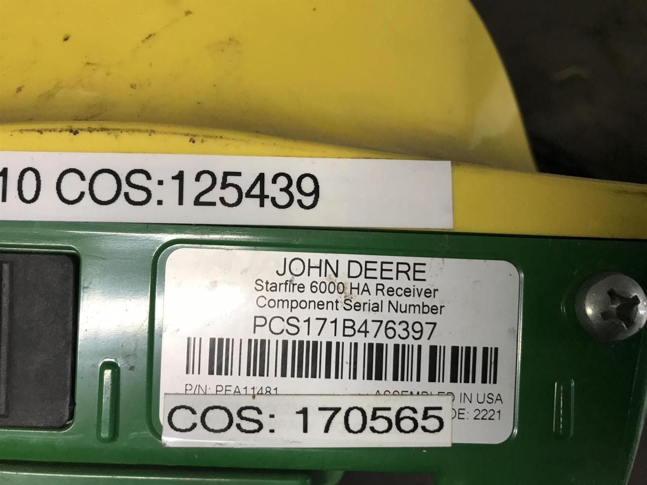 John Deere SF6000 - Juhtimissüsteem - Põllutööseade: pilt 3 John Deere SF6000 - Juhtimissüsteem - Põllutööseade: pilt 3