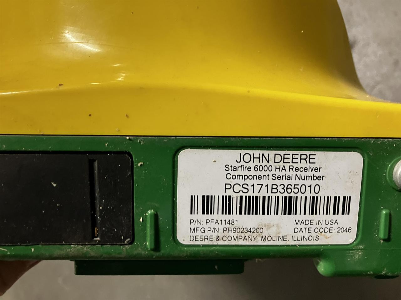 John Deere SF6000 - Juhtimissüsteem - Põllutööseade: pilt 4 John Deere SF6000 - Juhtimissüsteem - Põllutööseade: pilt 4