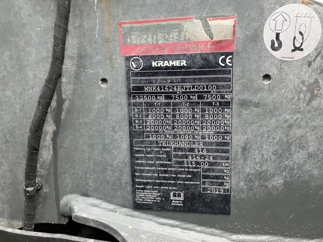 Teleskooplaadur Kramer KT557: pilt 15