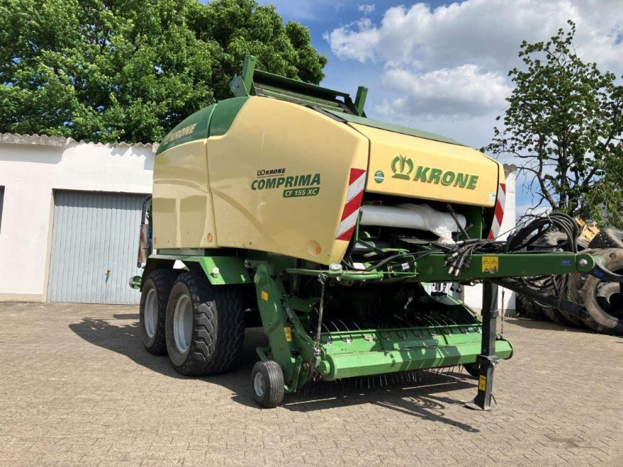 Krone CF 155 XC Comprima - Heinapress, ümmargune: pilt 1 Krone CF 155 XC Comprima - Heinapress, ümmargune: pilt 1