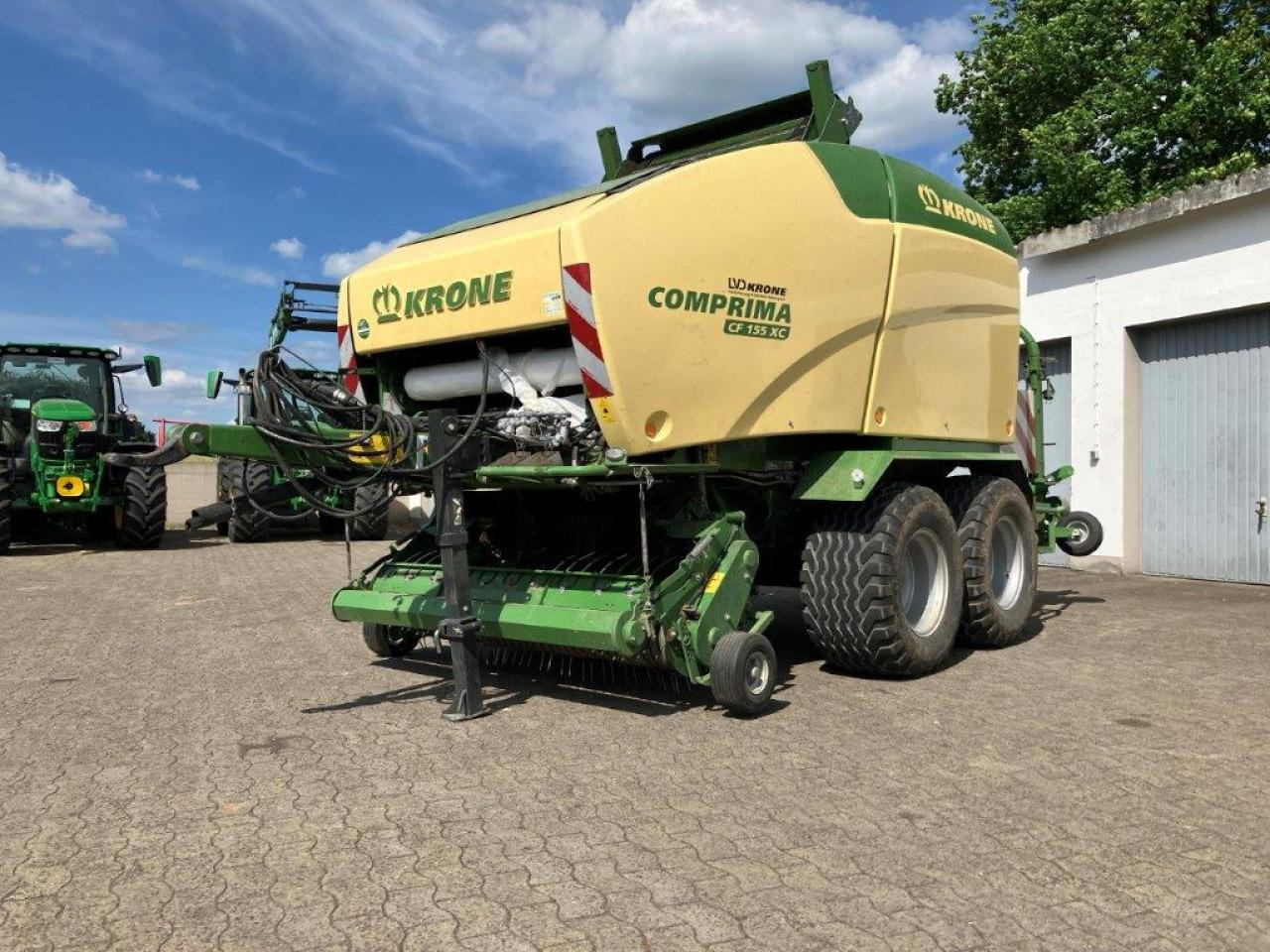 Krone CF 155 XC Comprima - Heinapress, ümmargune: pilt 2 Krone CF 155 XC Comprima - Heinapress, ümmargune: pilt 2
