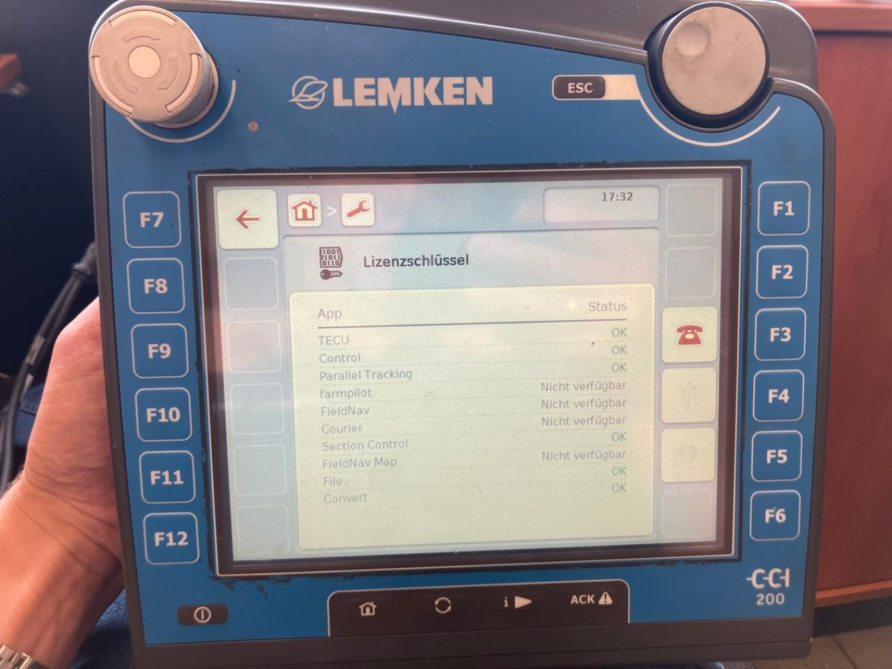 Lemken CCI200 - Juhtimissüsteem - Põllutööseade: pilt 5 Lemken CCI200 - Juhtimissüsteem - Põllutööseade: pilt 5