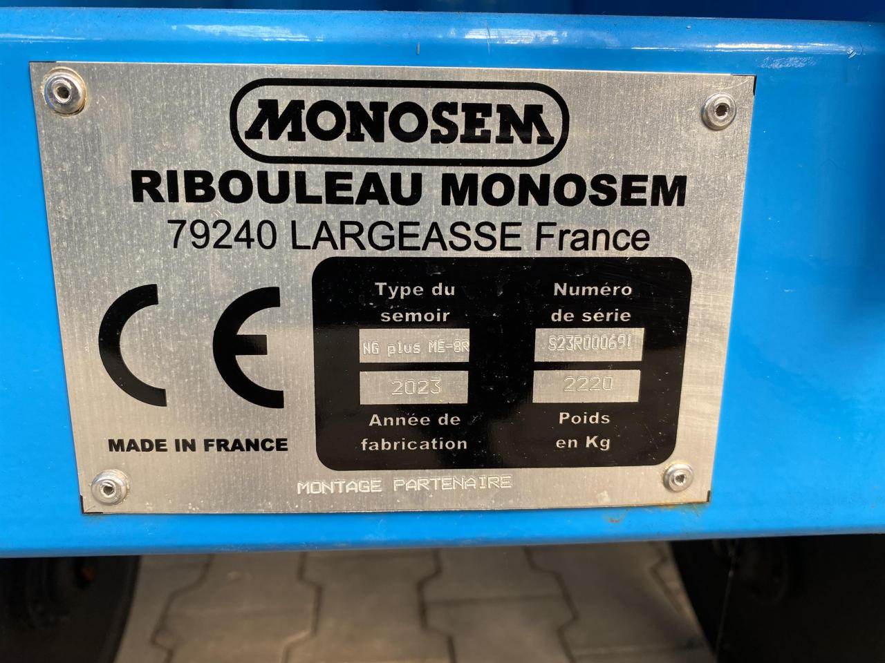 Monosem NG Plus 4-E 8-Reiher - Täppiskülvimasin: pilt 4 Monosem NG Plus 4-E 8-Reiher - Täppiskülvimasin: pilt 4