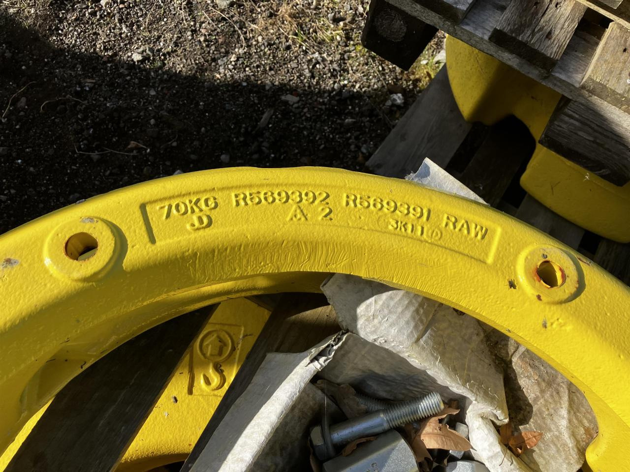 John Deere 70 Kg + 900 kg - Varuosa - Põllutööseade: pilt 5 John Deere 70 Kg + 900 kg - Varuosa - Põllutööseade: pilt 5