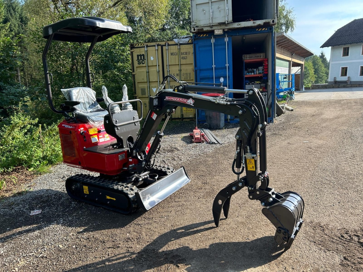 Rhinoceros KS10-8 Minibagger - Miniekskavaator: pilt 3 Rhinoceros KS10-8 Minibagger - Miniekskavaator: pilt 3