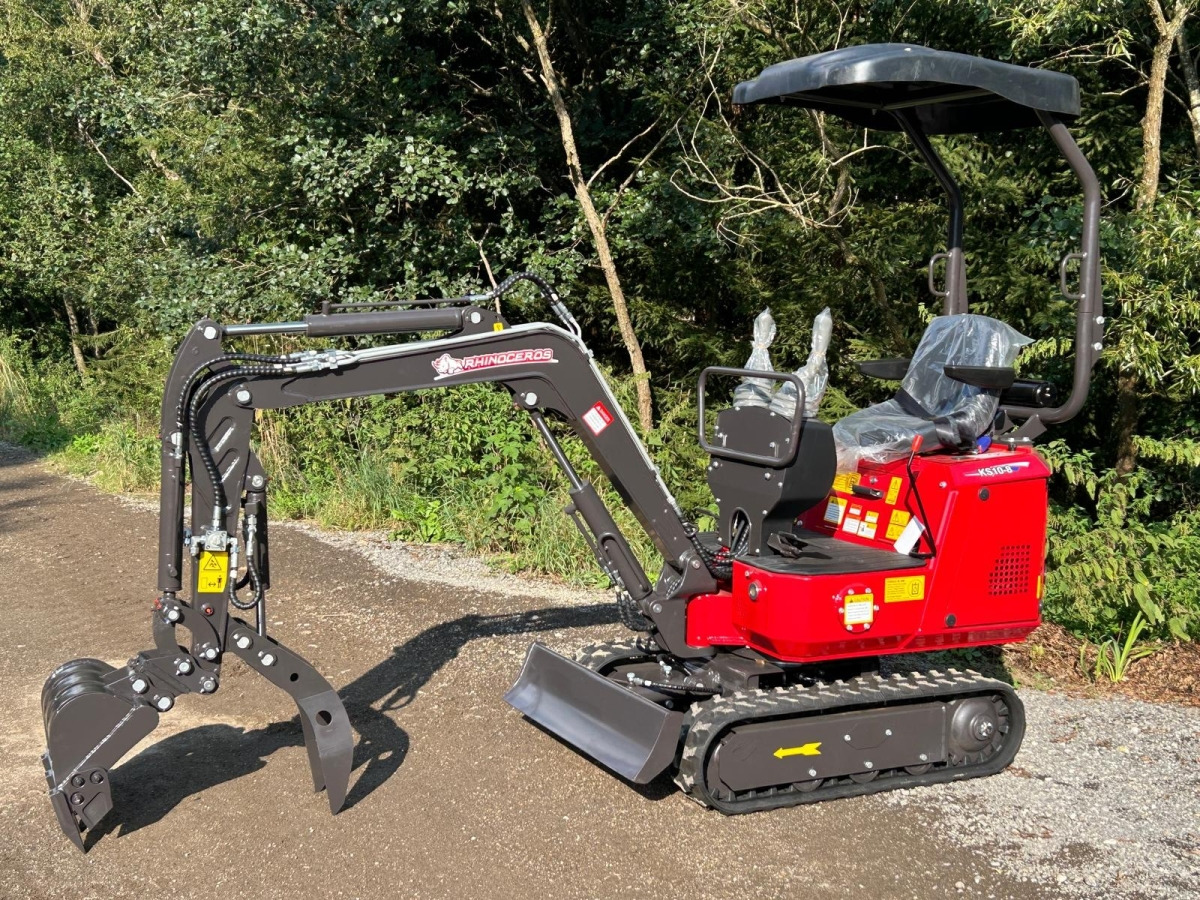 Rhinoceros KS10-8 Minibagger - Miniekskavaator: pilt 1 Rhinoceros KS10-8 Minibagger - Miniekskavaator: pilt 1