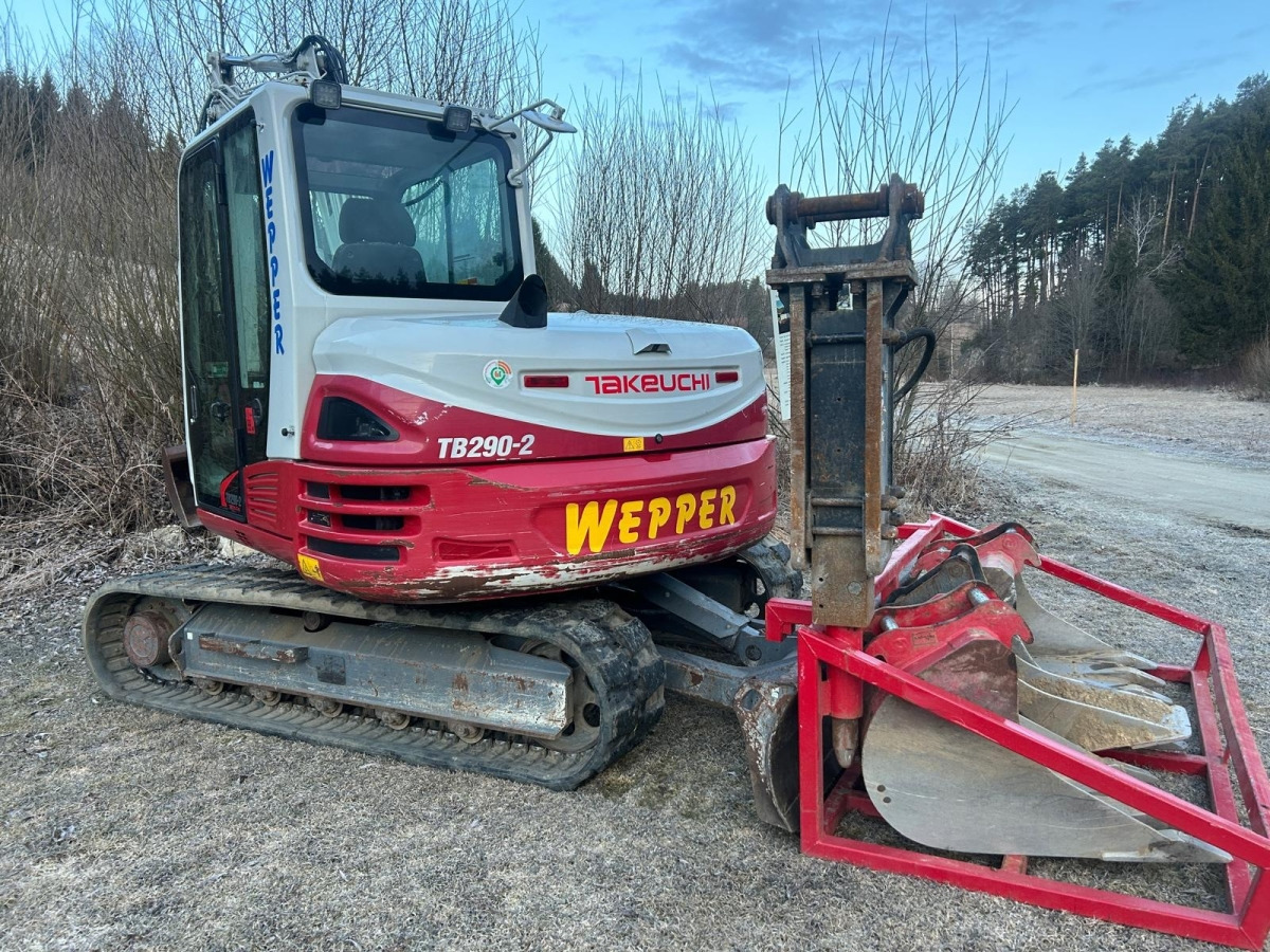 Takeuchi TB290-2 Bagger, Minibagger - Miniekskavaator: pilt 2 Takeuchi TB290-2 Bagger, Minibagger - Miniekskavaator: pilt 2