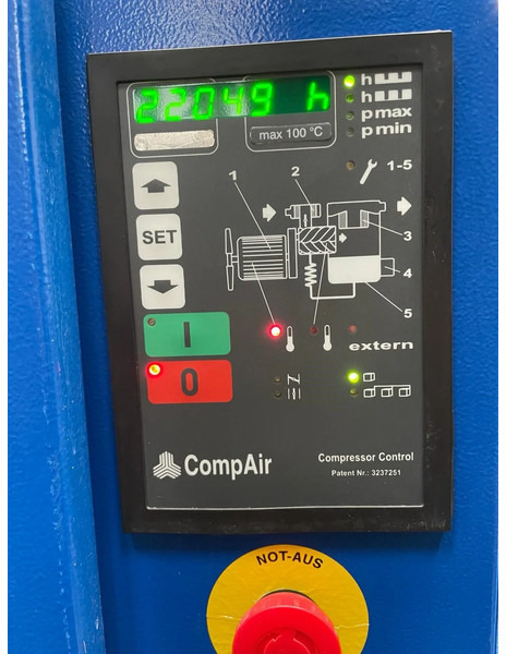 Compair MSK-G22 Elektrische Schroefcompressor 22 kW 3000 L / min 10 Bar - Õhukompressor: pilt 5 Compair MSK-G22 Elektrische Schroefcompressor 22 kW 3000 L / min 10 Bar - Õhukompressor: pilt 5