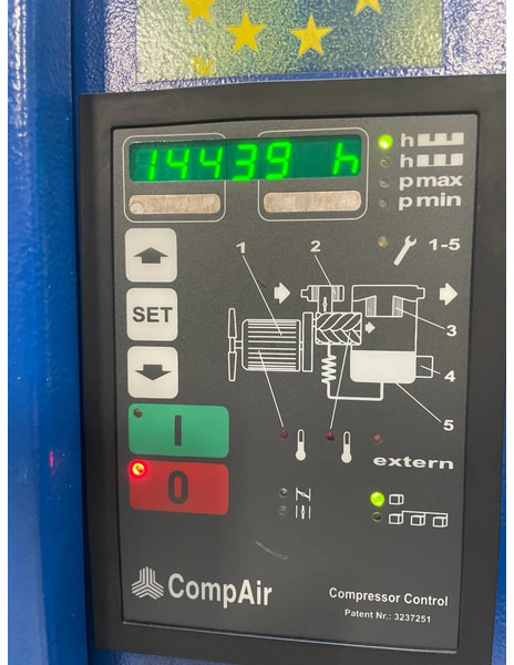 Compair MSK-G22 Elektrische Schroefcompressor 22 kW 3000 L / min 10 Bar - Õhukompressor: pilt 5 Compair MSK-G22 Elektrische Schroefcompressor 22 kW 3000 L / min 10 Bar - Õhukompressor: pilt 5