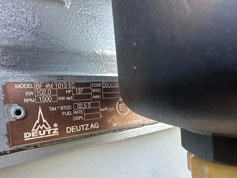 Deutz BF4M 1013 EC Leroy Somer 115 kVA generatorset - Generaatorikomplekt: pilt 3 Deutz BF4M 1013 EC Leroy Somer 115 kVA generatorset - Generaatorikomplekt: pilt 3