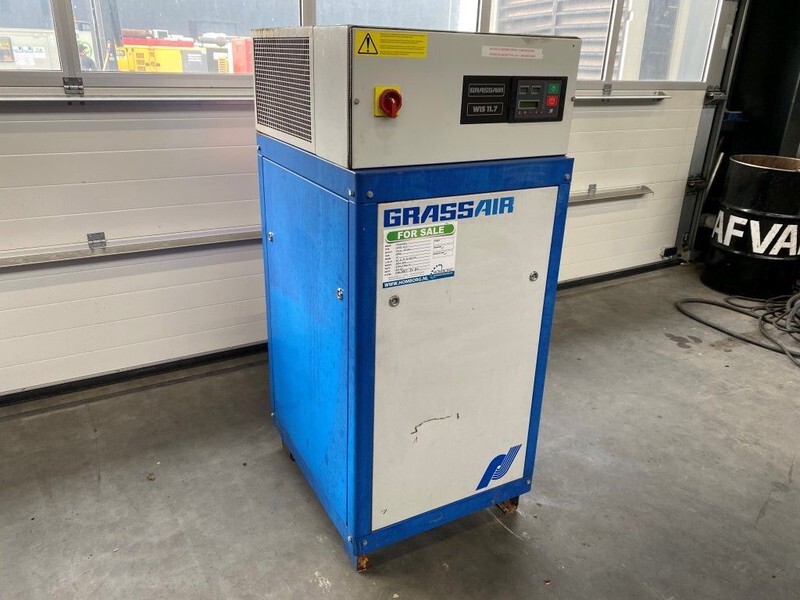 Grassair WIS 11.7 Silent 4 kW 550 L / min 12 Bar Schroefcompressor - Õhukompressor: pilt 5 Grassair WIS 11.7 Silent 4 kW 550 L / min 12 Bar Schroefcompressor - Õhukompressor: pilt 5