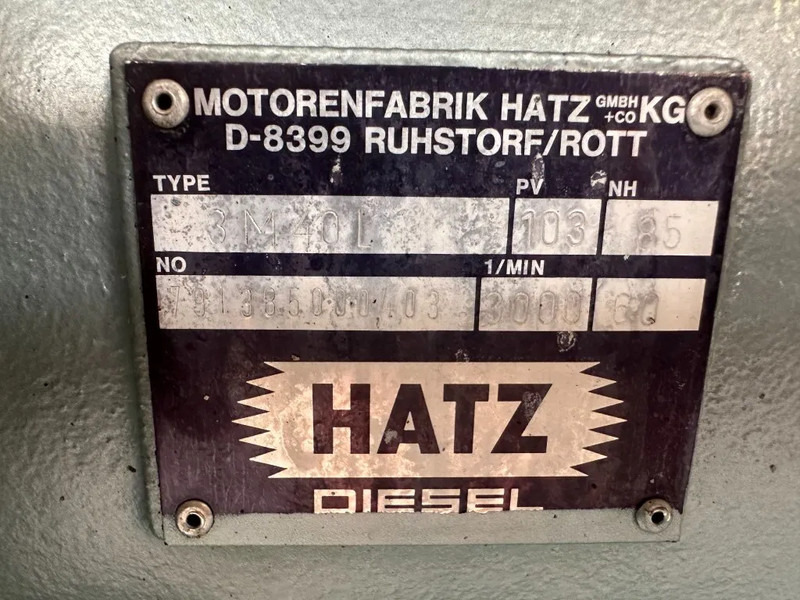 Hatz 3M40L Mecc Alte Spa 40 kVA generatorset ex Emergency ! 22 hours ! - Generaatorikomplekt: pilt 3 Hatz 3M40L Mecc Alte Spa 40 kVA generatorset ex Emergency ! 22 hours ! - Generaatorikomplekt: pilt 3