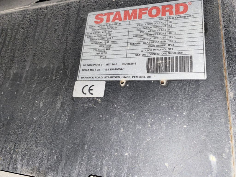 Generaatorikomplekt Himoinsa HFW 200 Iveco NEF 67 Stamford 200 kVA Silent generatorset: pilt 14