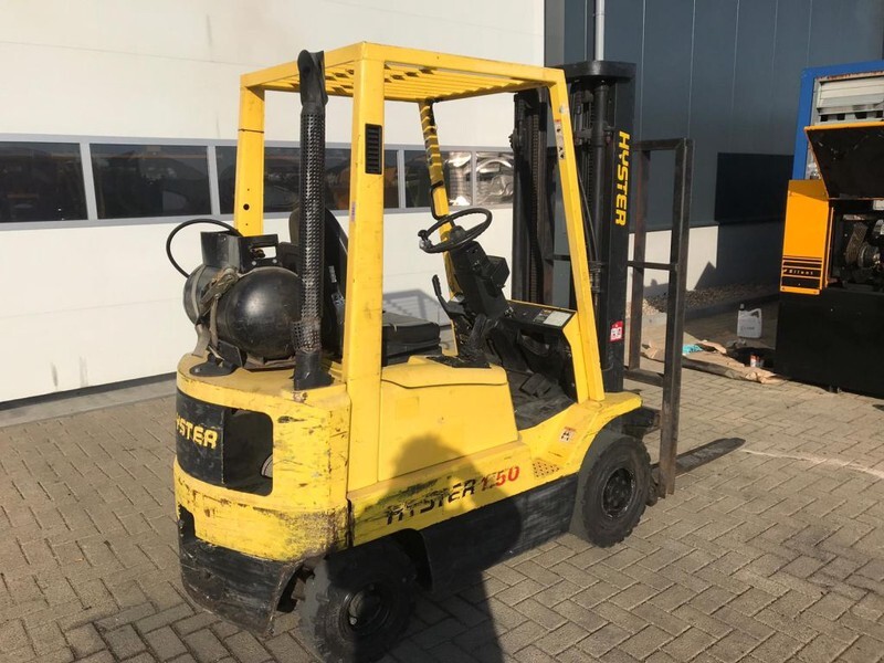Hyster 1.5 ton Duplex Doorkijkmast Sideshift LPG heftruck - Gaasitõstuk: pilt 5 Hyster 1.5 ton Duplex Doorkijkmast Sideshift LPG heftruck - Gaasitõstuk: pilt 5