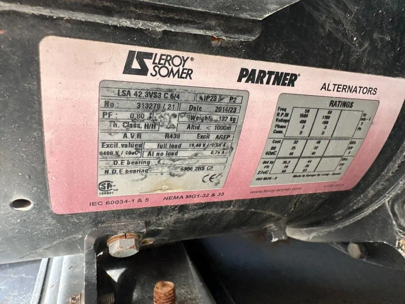 Generaatorikomplekt Iveco FPT F32 AM1A Leroy Somer 32 kVA Silent generatorset 239 hours !: pilt 14