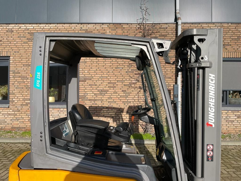 Elektritõstuk Jungheinrich EFG 216 Elektra 1.6 ton Triplex Freelift Sideshift Elektra Heftruck: pilt 20