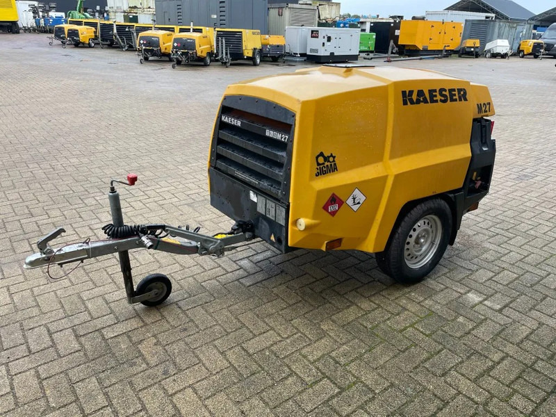 Õhukompressor Kaeser M27 Kubota 2,7 m3 / min 7 Bar 18 kW Mobiele Silent Diesel Compressor: pilt 6