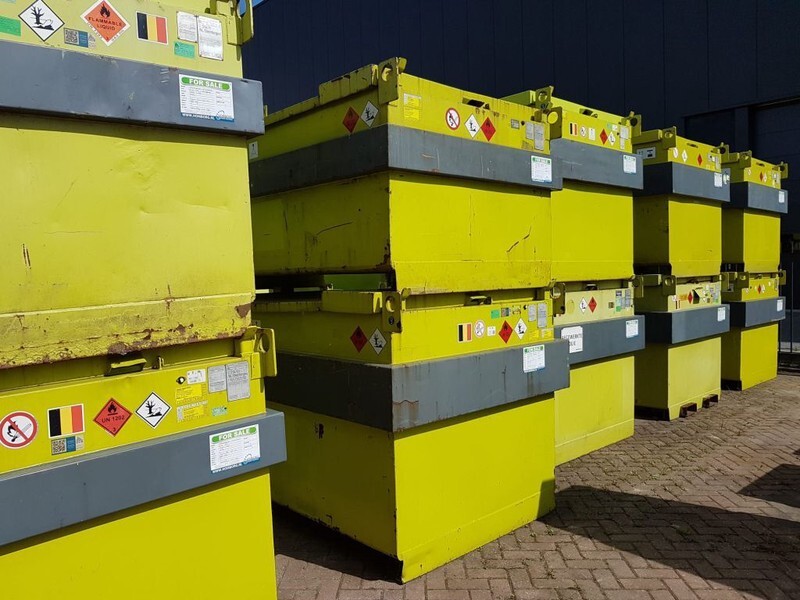 Säilitusmahuti Kiwa IBC Steenbergen 2000 liter Kiwa IBC Dieseltank met handpomp: pilt 6