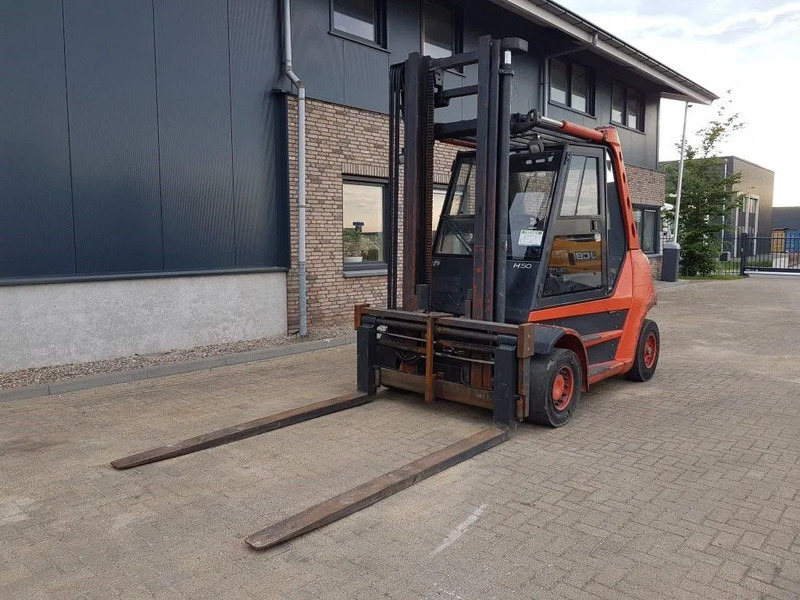 Linde H50D 5 ton Diesel Duplex Sideshift Positioner Heftruck - Diiseltõstuk: pilt 3 Linde H50D 5 ton Diesel Duplex Sideshift Positioner Heftruck - Diiseltõstuk: pilt 3