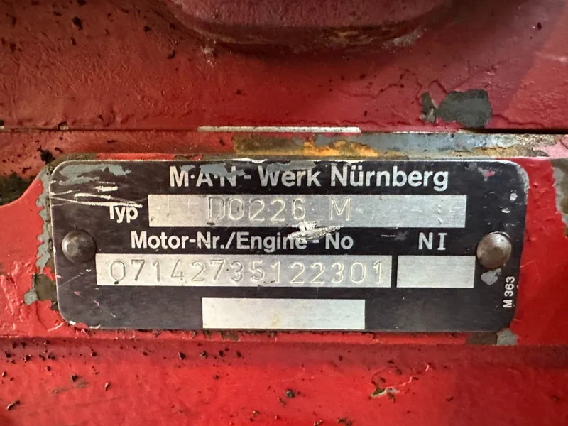 MAN D 0226 M 66 kW / 90 PK 6 cilinder diesel engine parts - Mootor - Materjali käitlemise seade: pilt 3 MAN D 0226 M 66 kW / 90 PK 6 cilinder diesel engine parts - Mootor - Materjali käitlemise seade: pilt 3