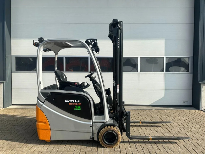 Still RX20-15 1.5 ton Triplex Freelift Sideshift Elekta Heftruck - Elektritõstuk: pilt 3 Still RX20-15 1.5 ton Triplex Freelift Sideshift Elekta Heftruck - Elektritõstuk: pilt 3