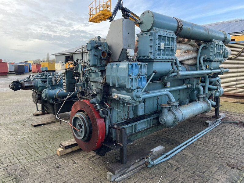 Mootor Stork werkspoor 8FCHD Marine 1190 PK Scheepsmotor Diesel Engine Motor: pilt 16