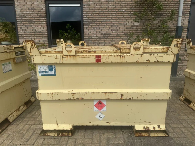 Tolsma Kiwa IBC 1150 liter Dieseltank Milieutank - Merekonteiner: pilt 1 Tolsma Kiwa IBC 1150 liter Dieseltank Milieutank - Merekonteiner: pilt 1