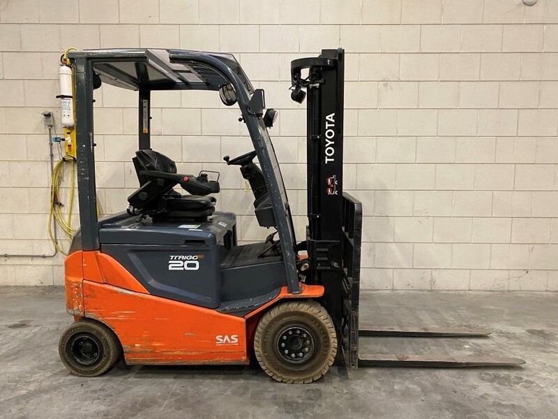 Toyota 2 ton Traigo 20 Duplex Freelift Sideshift Elektra Heftruck - Elektritõstuk: pilt 1 Toyota 2 ton Traigo 20 Duplex Freelift Sideshift Elektra Heftruck - Elektritõstuk: pilt 1