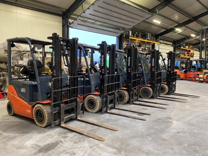 Toyota 2 ton Traigo 20 Duplex Freelift Sideshift Elektra Heftruck - Elektritõstuk: pilt 3 Toyota 2 ton Traigo 20 Duplex Freelift Sideshift Elektra Heftruck - Elektritõstuk: pilt 3