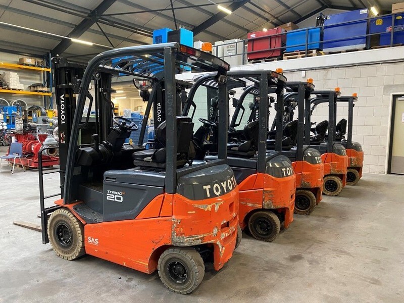 Toyota 2 ton Traigo 20 Duplex Sideshift Elektra Heftruck - Elektritõstuk: pilt 4 Toyota 2 ton Traigo 20 Duplex Sideshift Elektra Heftruck - Elektritõstuk: pilt 4