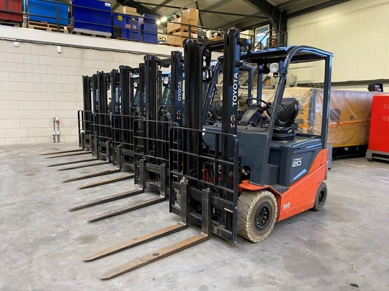 Toyota 2 ton Traigo 20 Duplex Sideshift Elektra Heftruck - Elektritõstuk: pilt 2 Toyota 2 ton Traigo 20 Duplex Sideshift Elektra Heftruck - Elektritõstuk: pilt 2