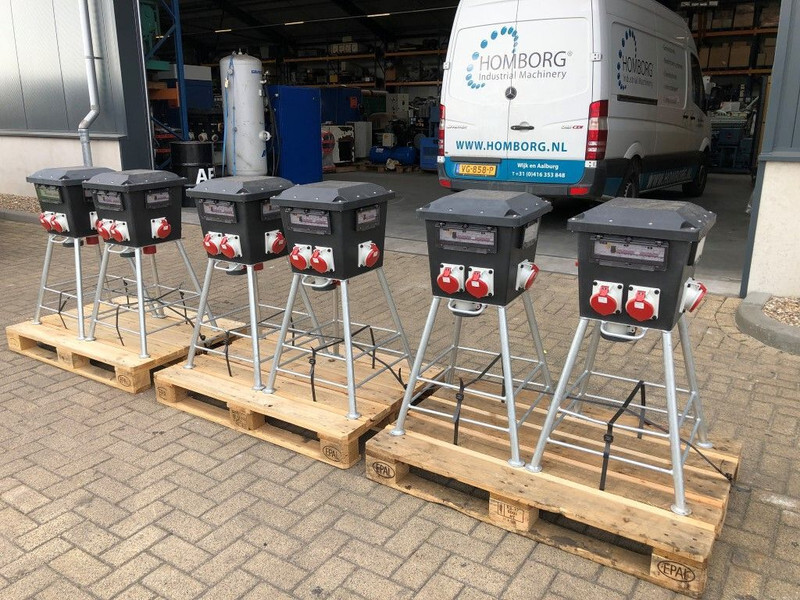 Vello Rubber-56.2 Stroomverdeelkast Zwerfkast Paddestoel 63 Ampère Nieuw ! - Generaatorikomplekt: pilt 4 Vello Rubber-56.2 Stroomverdeelkast Zwerfkast Paddestoel 63 Ampère Nieuw ! - Generaatorikomplekt: pilt 4