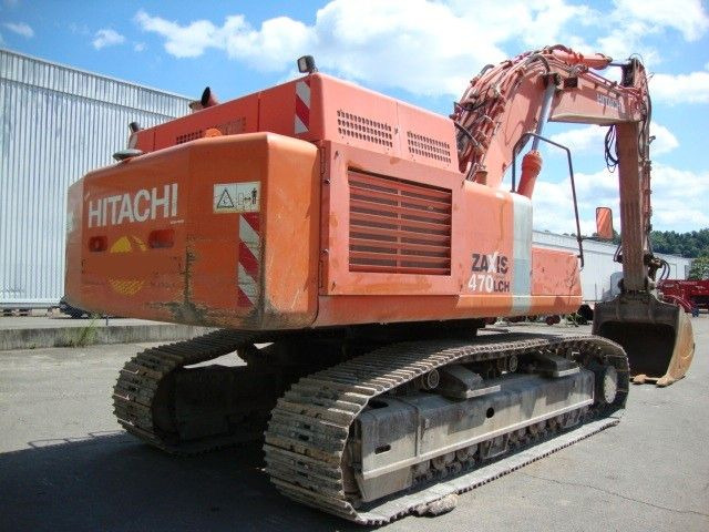 Lintekskavaator Hitachi ZX 470 LCH-3 Kettenbagger 48to  LW70% gut OQ80: pilt 6