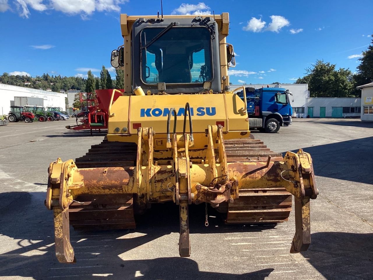 Komatsu D61 PX-15 E0 Ripper Raupe 6 Wege Schild Trimble - Buldooser: pilt 4 Komatsu D61 PX-15 E0 Ripper Raupe 6 Wege Schild Trimble - Buldooser: pilt 4