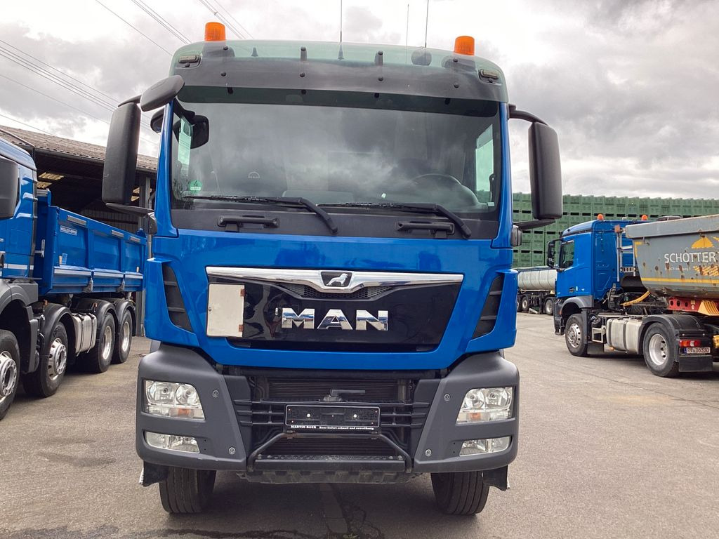 Kallurauto MAN TGS 35.470 8x4 Meiller 3-Seiten Stahlkipper: pilt 14