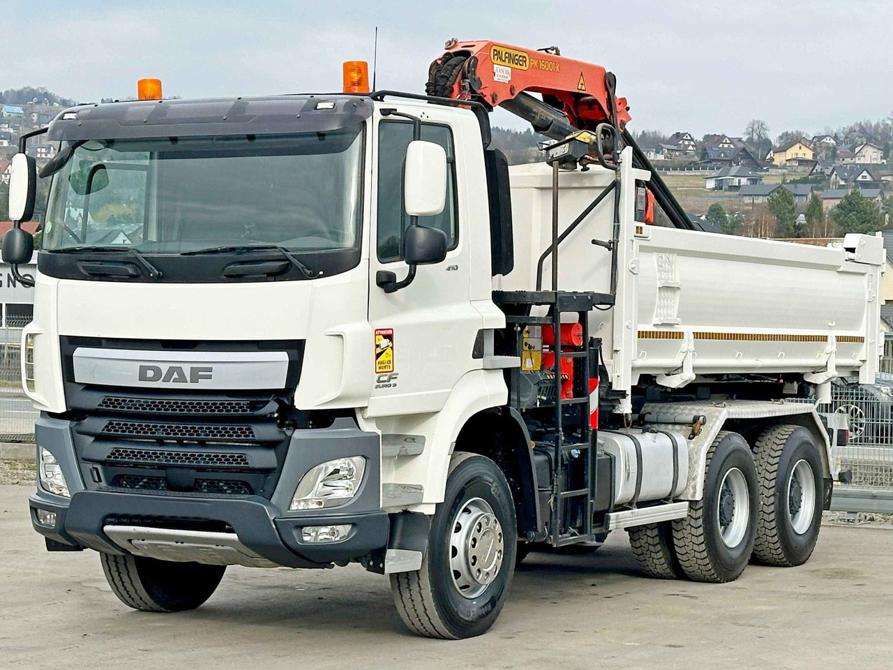 DAF CF 410 * Kipper 4,90 m + PK 16001 - K B * 6x4 - Kraanaga veoauto: pilt 5 DAF CF 410 * Kipper 4,90 m + PK 16001 - K B * 6x4 - Kraanaga veoauto: pilt 5