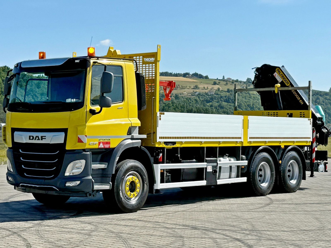 DAF CF 450 * PK 22002 - EH D + FUNK * 6x4 * TOP - Kraanaga veoauto: pilt 4 DAF CF 450 * PK 22002 - EH D + FUNK * 6x4 * TOP - Kraanaga veoauto: pilt 4