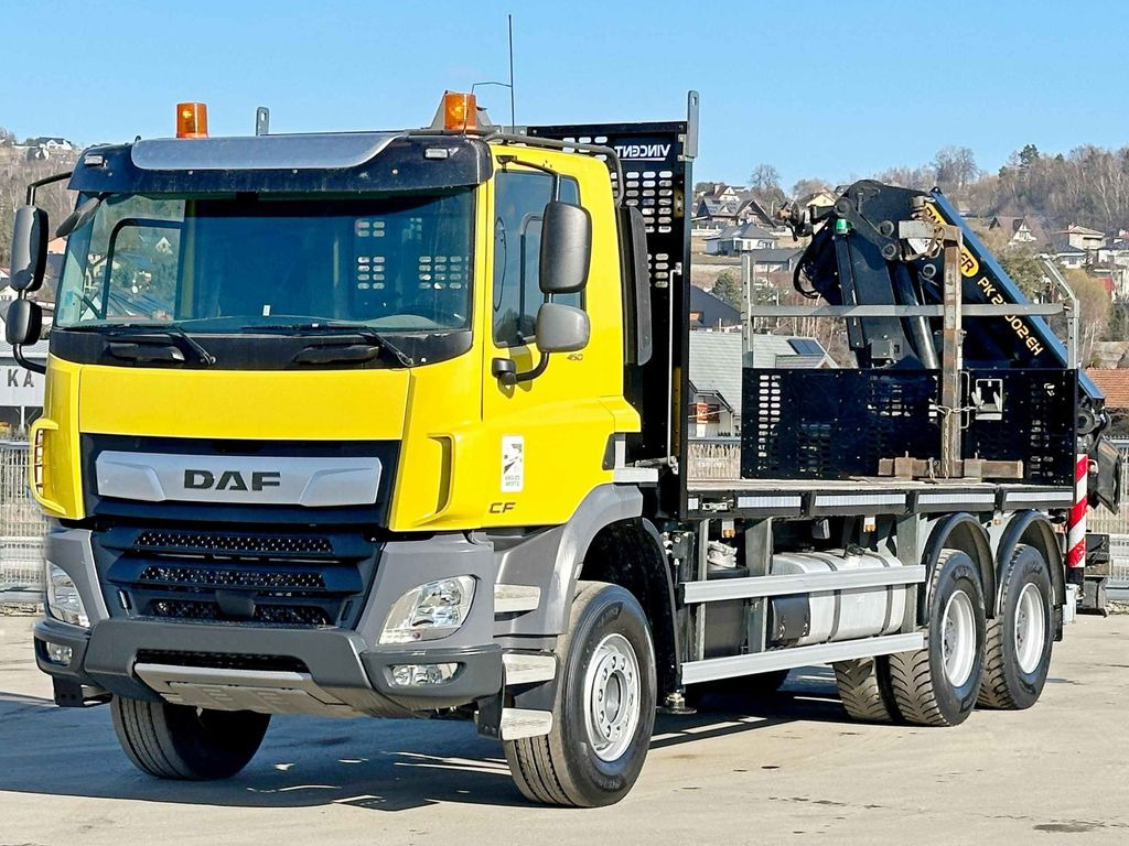 DAF CF 450 * PK 22002 - EH D + FUNK * 6x4 * TOP - Kraanaga veoauto, Madelveok/ Platvormveok: pilt 4 DAF CF 450 * PK 22002 - EH D + FUNK * 6x4 * TOP - Kraanaga veoauto, Madelveok/ Platvormveok: pilt 4