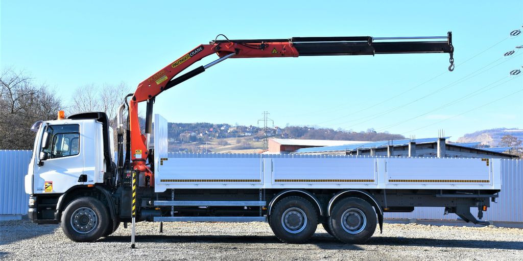DAF CF 75.360 Pritsche 7,95 m + KRAN / FUNK * 6x4 - Kraanaga veoauto, Madelveok/ Platvormveok: pilt 5 DAF CF 75.360 Pritsche 7,95 m + KRAN / FUNK * 6x4 - Kraanaga veoauto, Madelveok/ Platvormveok: pilt 5