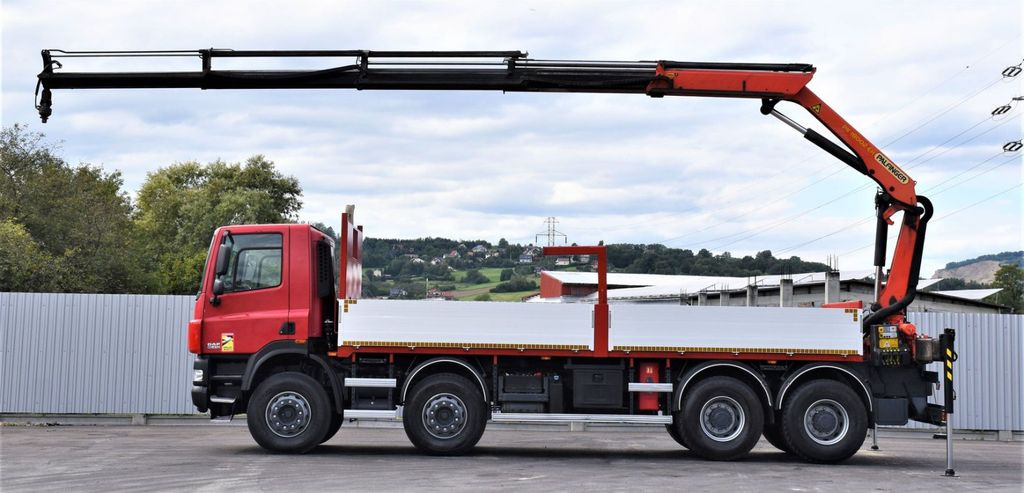 DAF CF 85.410 Pritsche 6,80m + KRAN / FUNK/8x4 - Kraanaga veoauto: pilt 5 DAF CF 85.410 Pritsche 6,80m + KRAN / FUNK/8x4 - Kraanaga veoauto: pilt 5