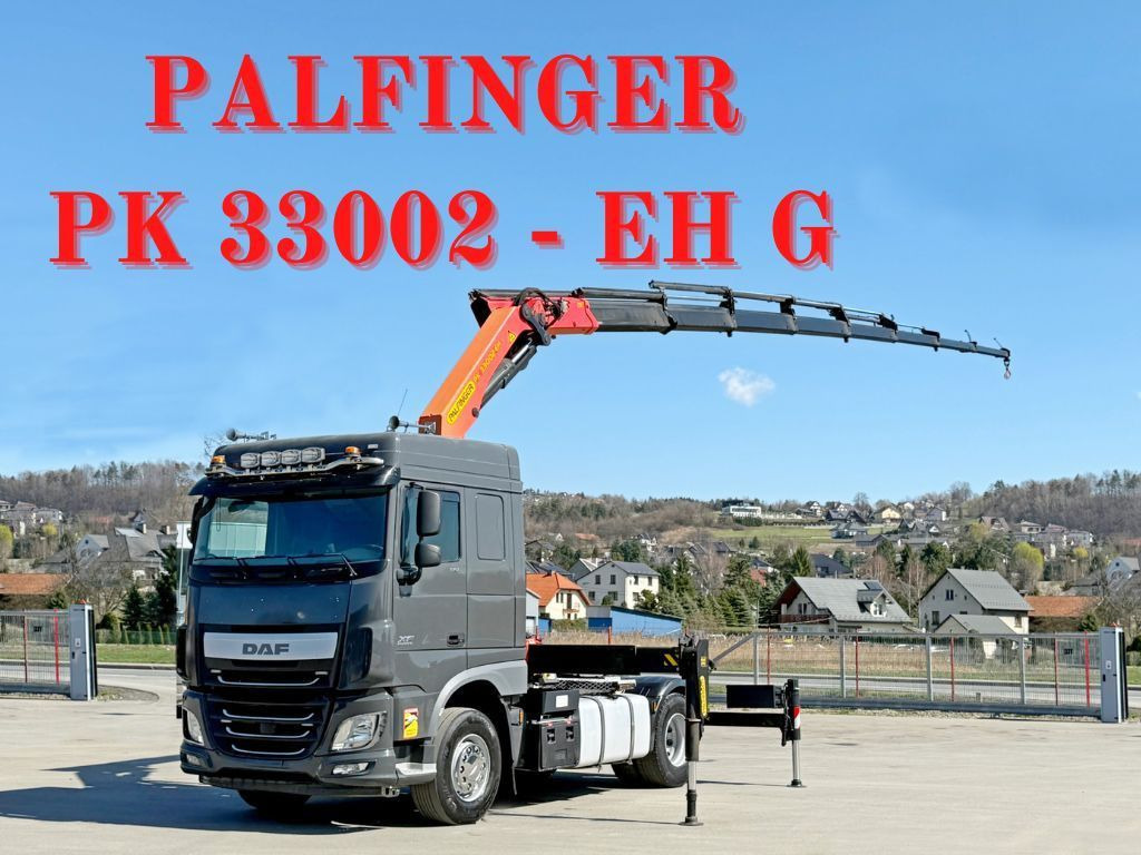 DAF XF 510 * Sattelzugmaschine * PK 33002-EH G+FUNK - Kraanaga veoauto: pilt 1 DAF XF 510 * Sattelzugmaschine * PK 33002-EH G+FUNK - Kraanaga veoauto: pilt 1