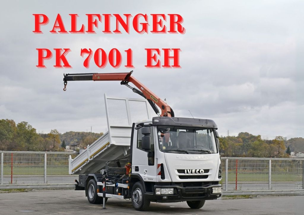 Iveco EUROCARGO 100E19 +PK 7001 H + FUNK * TOPZUSTAND - Tarbesõiduk kallur: pilt 1 Iveco EUROCARGO 100E19 +PK 7001 H + FUNK * TOPZUSTAND - Tarbesõiduk kallur: pilt 1