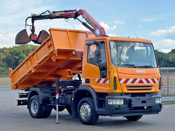 Iveco EUROCARGO 120E18 * HMF 403 K1 * TOPZUSTAND - Tarbesõiduk kallur: pilt 2 Iveco EUROCARGO 120E18 * HMF 403 K1 * TOPZUSTAND - Tarbesõiduk kallur: pilt 2