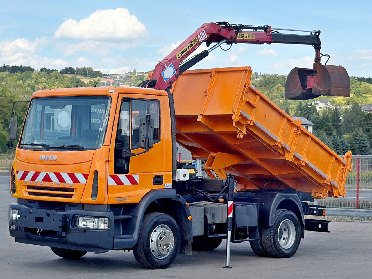 Iveco EUROCARGO 120E18 * HMF 403 K1 * TOPZUSTAND - Kraanaga veoauto, Kallurauto: pilt 2 Iveco EUROCARGO 120E18 * HMF 403 K1 * TOPZUSTAND - Kraanaga veoauto, Kallurauto: pilt 2
