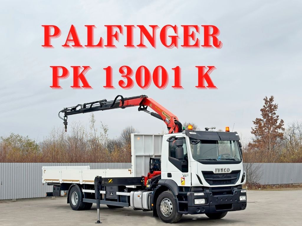 Iveco Stralis 310 PRITSCHE 7,80m +KRAN +FUNK - Kraanaga veoauto: pilt 1 Iveco Stralis 310 PRITSCHE 7,80m +KRAN +FUNK - Kraanaga veoauto: pilt 1
