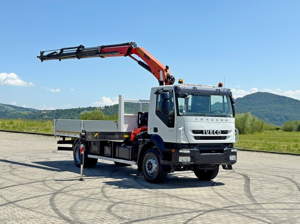 Iveco TRAKKER 310* PRITSCHE 6,00 m * PK 15500 * TOP - Kraanaga veoauto: pilt 2 Iveco TRAKKER 310* PRITSCHE 6,00 m * PK 15500 * TOP - Kraanaga veoauto: pilt 2