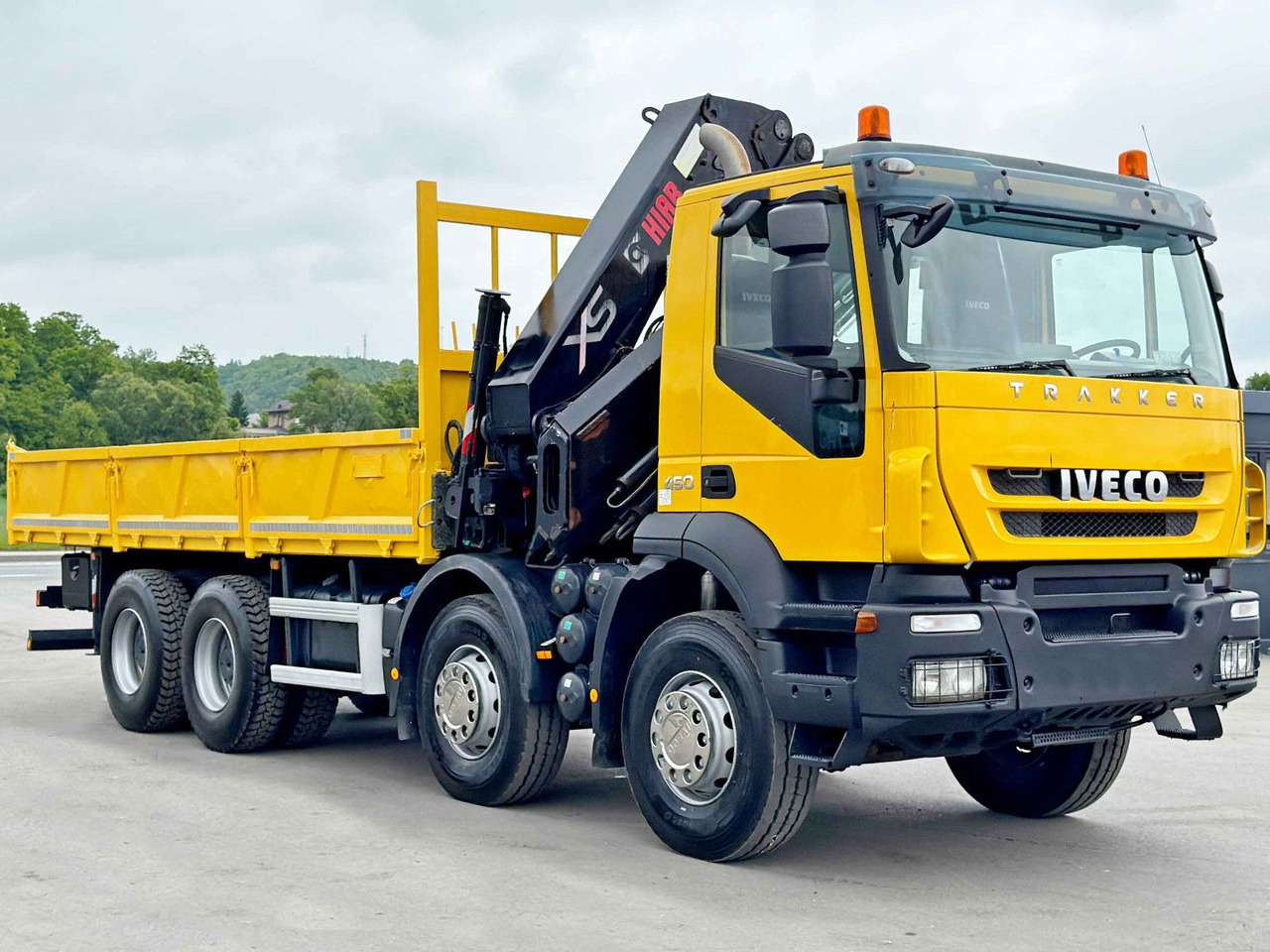 Iveco TRAKKER 450* HIAB 377 EP-4 HIPRO/FUNK/ 8x4 - Kraanaga veoauto: pilt 4 Iveco TRAKKER 450* HIAB 377 EP-4 HIPRO/FUNK/ 8x4 - Kraanaga veoauto: pilt 4