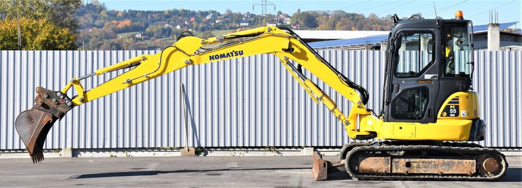 Komatsu PC 55 MR * Raupenbagger * Top Zustand ! - Lintekskavaator: pilt 4 Komatsu PC 55 MR * Raupenbagger * Top Zustand ! - Lintekskavaator: pilt 4