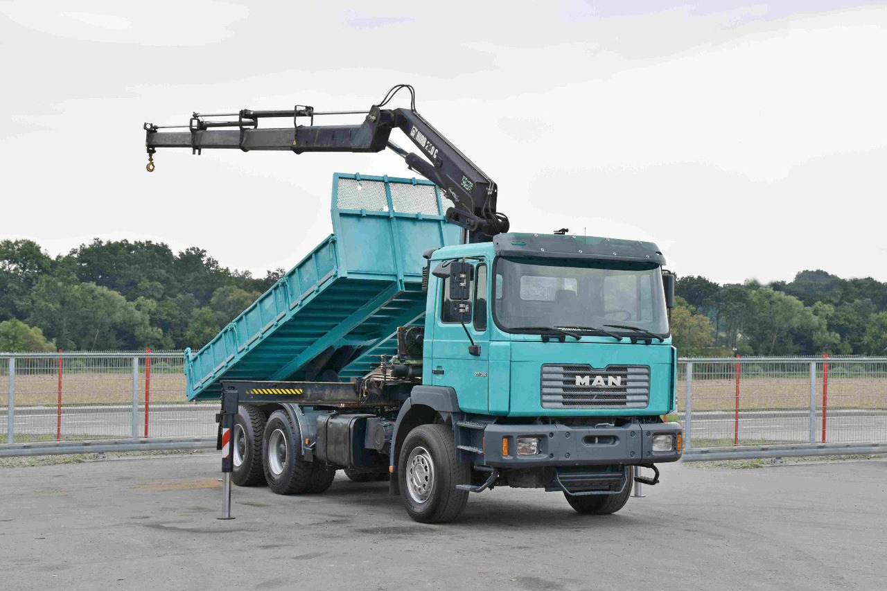 MAN 27-314 * HIAB 220 C - 3 + FUNK * 6x4 - Kallurauto, Kraanaga veoauto: pilt 2 MAN 27-314 * HIAB 220 C - 3 + FUNK * 6x4 - Kallurauto, Kraanaga veoauto: pilt 2