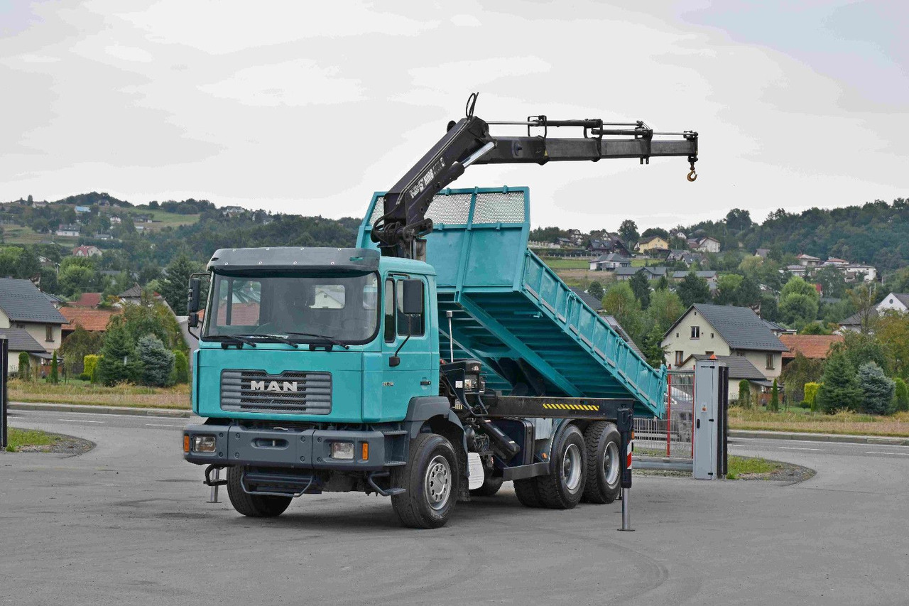 MAN 27-314 * HIAB 220 C - 3 + FUNK * 6x4 - Kraanaga veoauto: pilt 2 MAN 27-314 * HIAB 220 C - 3 + FUNK * 6x4 - Kraanaga veoauto: pilt 2
